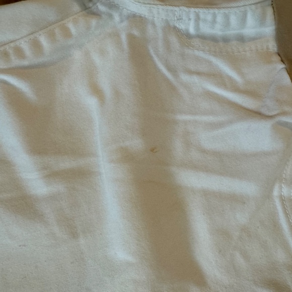 Led Luxe White Denim Jeans Maternity Women’s Size 28 - Picture 3 of 5